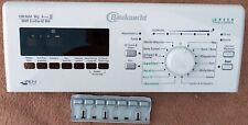 Bedienfeld Blende 3x Taster Schalter Programmwahl BAUKNECHT WMT EcoStar 6Z BW