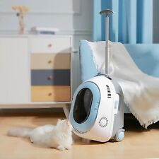 Hunde & Katzen Korb 3-in-1 Haustier-Transportbox Nest, Tragetasche & Trolley