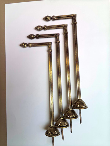 Raffhalter mit knospen - raffhalter,