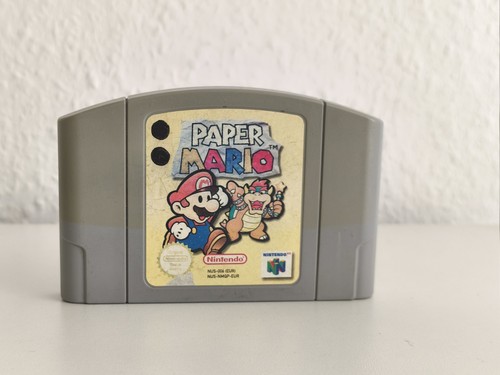 Paper mario nintendo 64 - mario, •