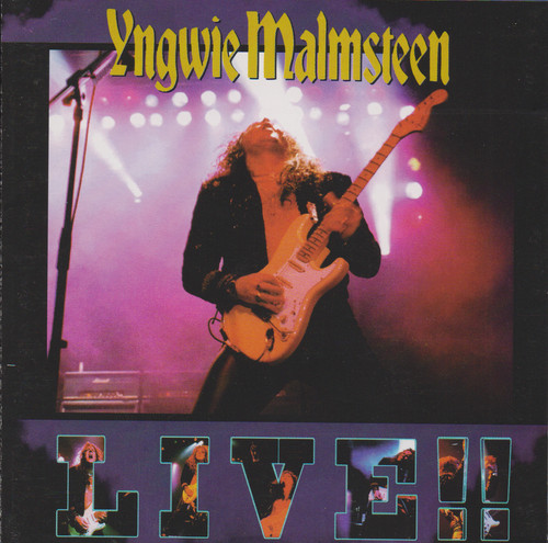 Yngwie malmsteen live - cd,