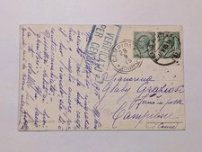 Italien Karte 1915 mit