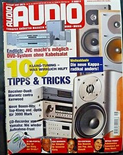 AUDIO 8/01, KRELL HTS II/TAS,PORTRAIT:KEN ISHAWATA,SONY MZ R 900,700 PC,500,300,