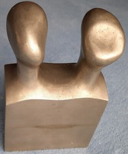 Wilhelm Loth museale SkulpturBusenobjekt Monogramm und nummeriert