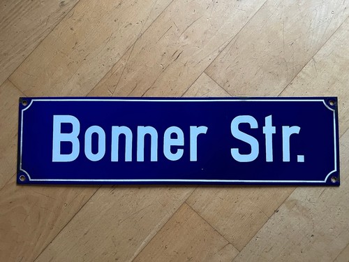 Altes emaille schild - altes,