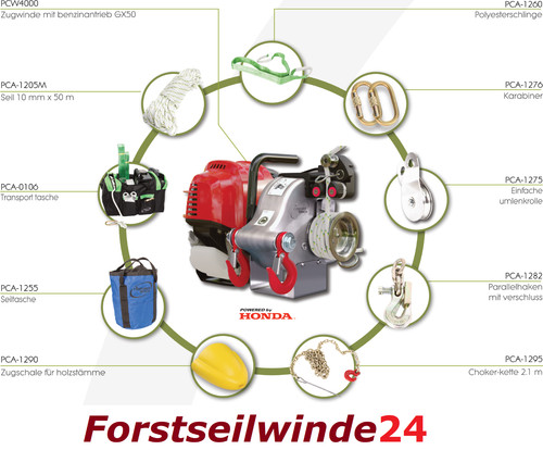 Forstseilwinde spillwinde - forstseilwinde,