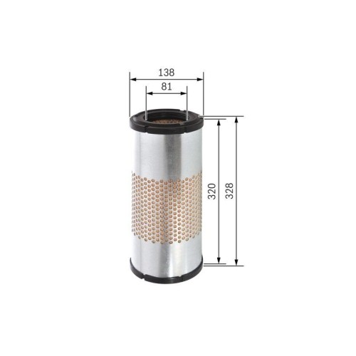Luftfilter bosch f026400317 - bosch,