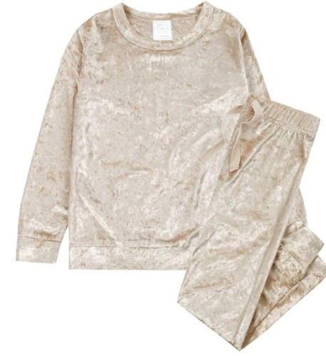 Crushed velvet velour lounge - crushed,