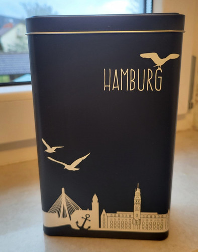 Kaffeedose hamburg von tchibo - kaffeedose,
