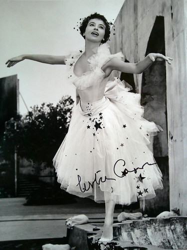Leslie caron original signiert - leslie,