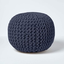 50 cm großer Strickpouf