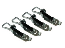 4 x Verschlusslager Spatenhalter Axthalter Beilhalter Feuerwehrbedarf 60 mm