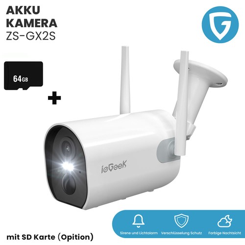 Iegeek überwachungskamera - 2k,