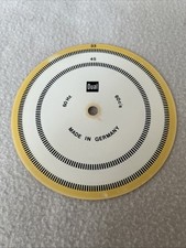 Dual Stroboskopscheibe Plattenspieler CS 502 504 505 4 3 Strobo Stroboskob 33 45