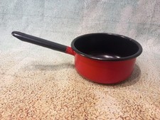  Emaille Pfanne  Stielpfanne