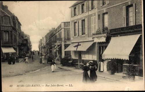 Mers les bains somme rue - mers, somme,