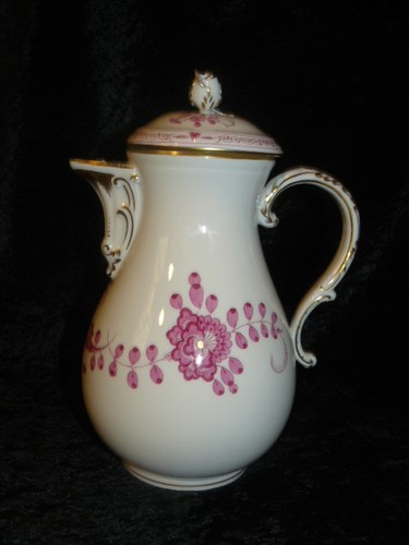 Meissen indisch purpur kanne - purpur,