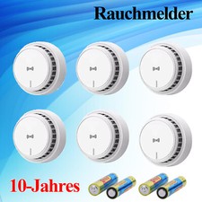 Rauchmelder Feuerschutz Home Security System Kombination 10 Jahre Batterie Set