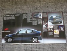 Opel Kadett E Lobo Tuning Prospekt Brochure 1987 Deutsch German selten rare