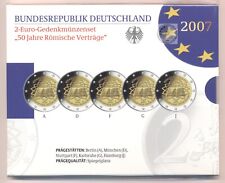 5x 2 Euro, A-J PP, 2007 GMA-