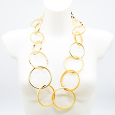 Elegante halskette natur - elegante,