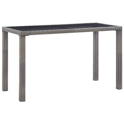 Poly rattan gartentisch - poly,