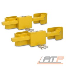 2x CONTAINERSCHLOSS LKW