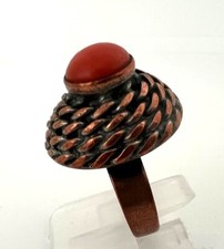 Antiker biedermeier ring - biedermeier, aus