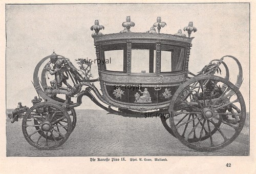 Kutsche papst pius - papst,