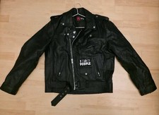  Biker Lederjacke Von Sexy Punk , Schwarz Größe L - NEU & UNGETRAGEN LP 149€