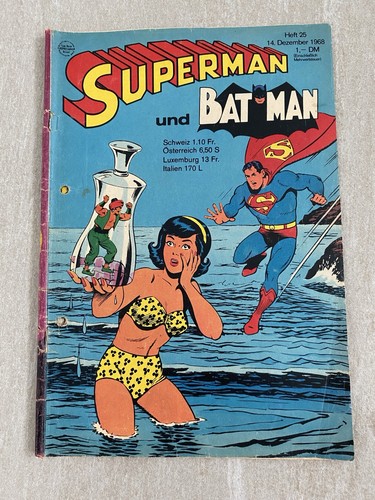 Comic superman und batman heft - comic,