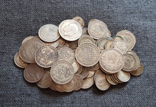 500 silbermünzen gemischt - .500,