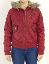 Kenvelo Jacke Jacket Damen Gr.L (DE 40) Bomberjacke Winterjacke Rot 138850