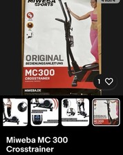 Crosstrainer Mc300 Fitnessgerät Sport Training Heimtrainer