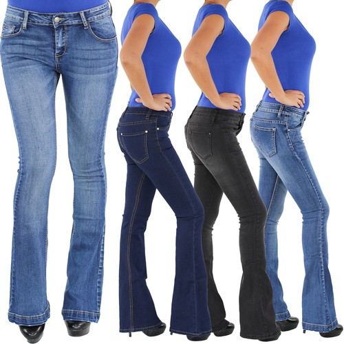 Damen schlaghose hüftjeans - damen,
