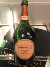 Leere Flasche Champagne Laurent-Perrier Cuvée Rosé Brut   Deko  0,7l