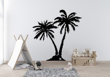 Palmen auf Insel Strand