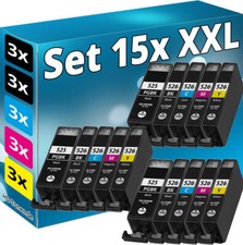 15x TINTE PATRONEN für CANON