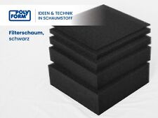 Universal Luftfilter Schaumstoff Luftfiltermatte  PPI 20 Bulpren® 5 mm stark