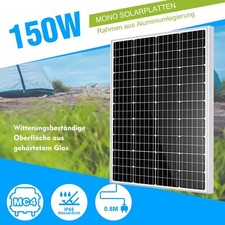 150W Watt Solarpanel