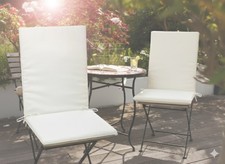 GREEN LOUNGE 2 Polsterauflagen für Klappsessel 118x51x3cm