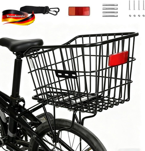 Hinten fahrradkorb groß - hinten,