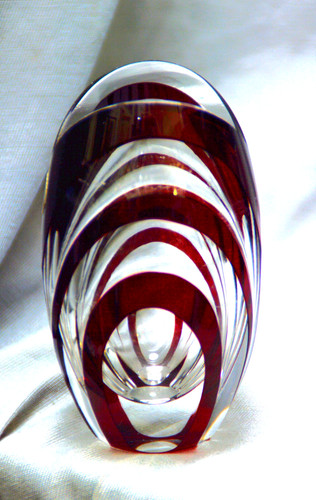 Kleine vase bleikristall - vase,
