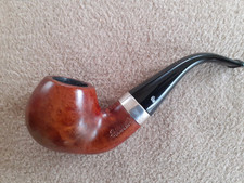 Pfeife, Pipe, Peterson XL02 Sterling Silver 9 mm Made in the Republic of Ireland