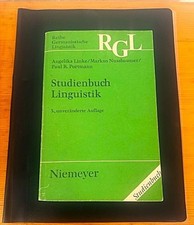 Studienbuch Linguistik. Von A. Linke/ M. Nussbaumer/ P. Portmann