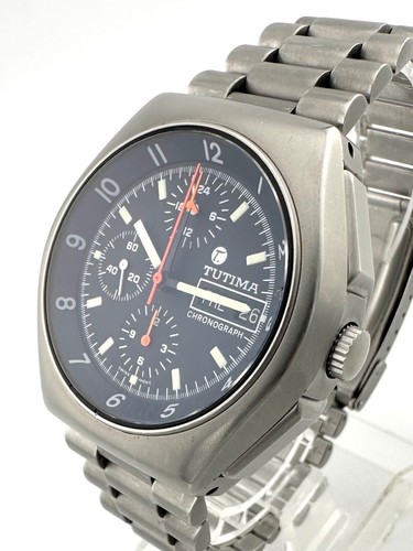 Tutima military chronograph - tutima,