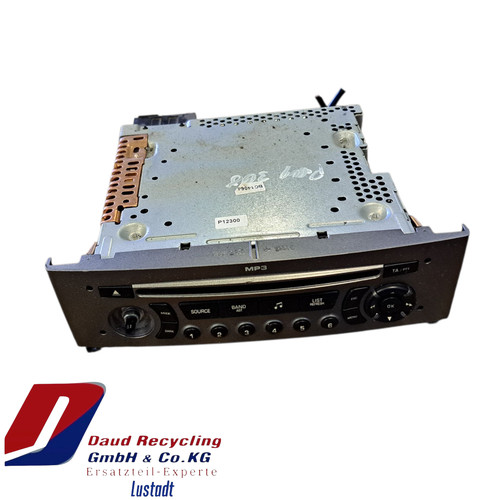 Peugeot 307 radio 96650206xh - peugeot,
