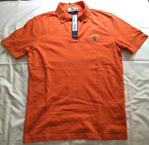 Polo stone island 22s67 orange - polo,