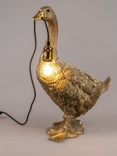 dekorative Tischlampe goldene