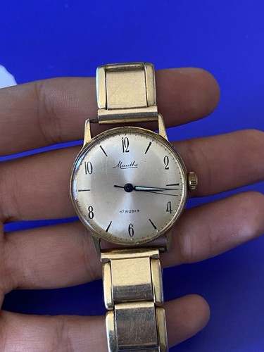 Mauthe rubis vintage 31mm - rubis,